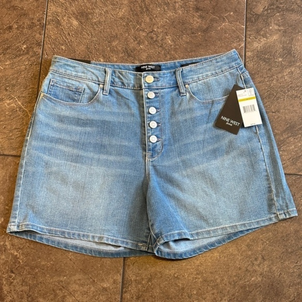 Nine West Women's Classic Blue Jean Shorts